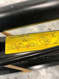 фото thumb №5, Набор домкрат ушко ключ mazda 2 dy 2s61-17080-ac