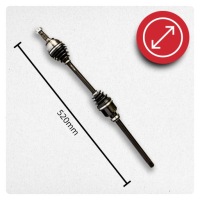 Приводной вал правая renault vel satis bj0 3.5/3.5 v6 автоматическая коробка передач nowa Оригинал, фото thumb