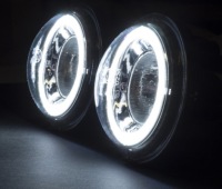 2w1 денні led + протитуманні фари mini r55 r56 r57 r58 Київ, фото thumb