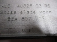 фото thumb №7, Накладка бампера audi q3 rsq3 83a807717 спойлер