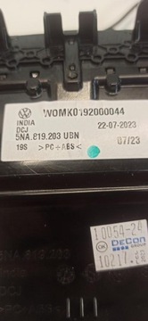 фото thumb №7, Seat tarraco решётка воздуховод зад 5na819203