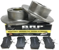 Тормозные диски тормозные + тормозные колодки задний  audi a6 c5 vw passat b5 b5 fl skoda superb i Оригинал, фото thumb