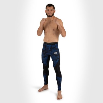 Legginsy męskie na rower HAVOC NIEBIESKIE XL EXTREME HOBBY