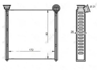Купить Отопитель 54342 nrf audi a3, фото thumb