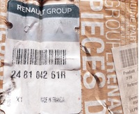 фото thumb №4, Оригинал renault/ visteon счетчик приборы 248104261r renault clio iv