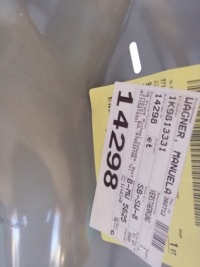 фото thumb №3, Vw golf v панель фары pas задняя 1k9813331