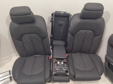 фото thumb №8, Обивка сиденья перед сиденья зад rse bose audi a8 d4 длинный рестайлинг 2015-2018r