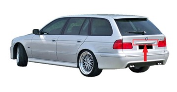 Оригинальная накладка на плату BMW E39 с кнопкой.