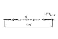 фото thumb №1, Bosch 1 987 482 898 трос гальма ручного