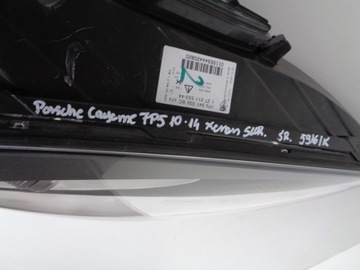 фото thumb №9, Лампа правая porsche cayenne 7p 7p5 10-14 ксенон поворотный