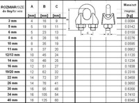 фото thumb №3, Суппорт канатный оцинкованный 30mm din741