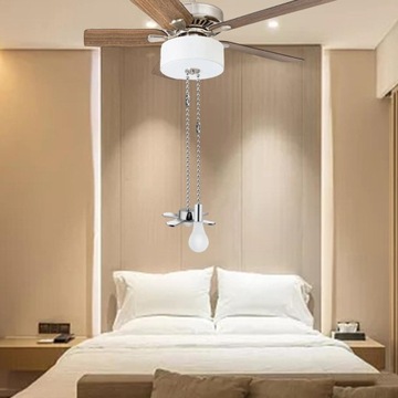 Wentylator sufitowy z łańcuszkami, łańcuszek do lampy, żyrandol