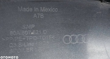фото thumb №6, Диффузор бампера зад audi q5 ii 80a
