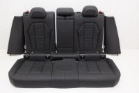 фото thumb №9, Bmw x4 g02 lci оббивка сидіння заднє сидіння шкіра czarna вентиляція обігрів