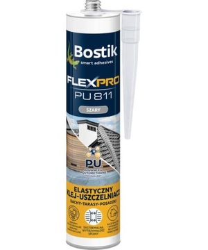 Bostik Герметик для крыши и террасы серый 300мл
