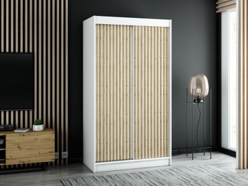 Шкаф-купе с лямками для одежды LAM 1 120