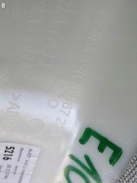 фото thumb №9, Audi a6 s6 c7 4g0 lift 14-18 молдинг обшивка защита lewego стойка a hf6