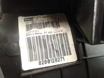 фото thumb №15, Отопитель воздуходувка резистор renault scenic 2 ii 03-09 8200128271