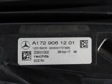 фото thumb №7, Лампа перед передняя правая mercedes slc 172 w172