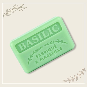 Мыло Marseille Basil 125g с прекрасным ароматом французского базилика
