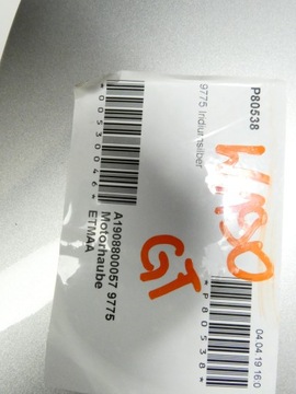 фото thumb №9, Капот mercedes w190 amg gt купе иридиевое серебро 775