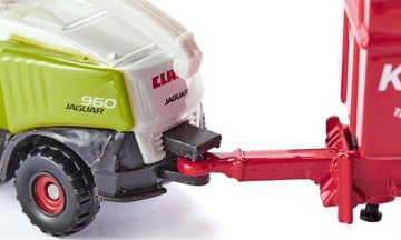 Зерноуборочный комбайн SIKU 1418 Claas Jaguar 960