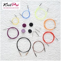 Спица для вязания 120 см KNITPRO, чёрная — стальная
