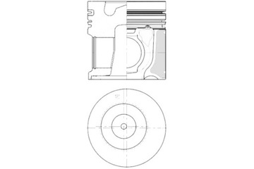 фото thumb №2, Поршень śr 108mm std askam deutz atlas 1805m 2005m deutz транспортное средство 1130 ttv