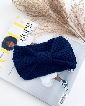Opaska Handmade Niebieska* Różne Kolory #Hit#