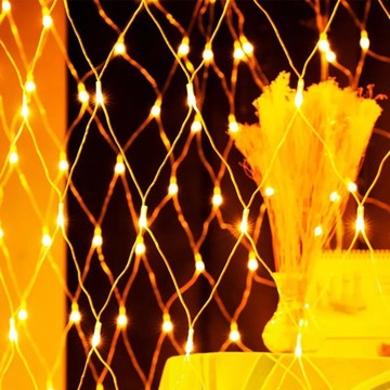 LED Light siatka sznurkowa dekoracja obejścia