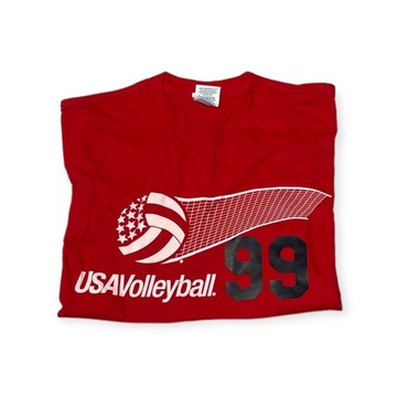 Мужская футболка с коротким рукавом Delta Dri 99 USA Volleyball M