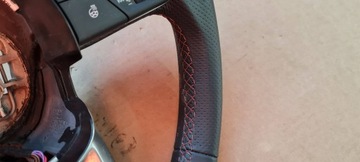 фото thumb №10, Sq5 80a q5 рестайлинг руль с подогревом кожа sline лепестки 80a419091cn