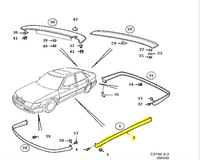 фото thumb №1, Молдинг поріг saab 9-3 4959144