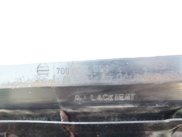 фото thumb №9, Решётка радиатора планка металлическая vw t4 caravelle multivan 96-03