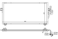 фото thumb №1, Nissens 94357 конденсатор, кондиціонер