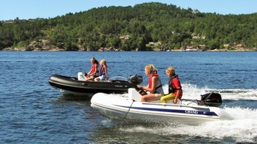GRAND Silver Line S330S RIB Ponton Лодзь Моторная лодка