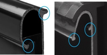 НАРУЖНЫЙ УГОЛ Ø130x90 ГРАФИТ ПВХ Canyon
