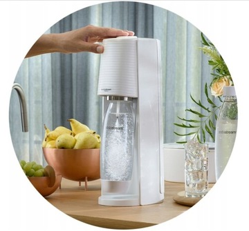 Эспрессо-машина SodaStream Terra White, 3 бутылки