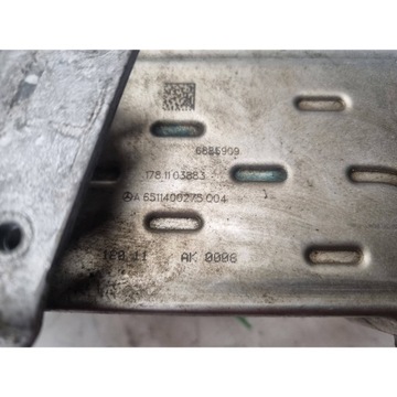 фото thumb №9, Радиатор выхлопных газов egr a6511400360 mercedes w204 w212 w221 w639 w906 2.2cdi