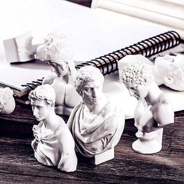 Бюст из гипса из смолы