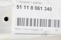 фото thumb №7, Bmw 7 g11 передний бампер m sport нижний crash bar 51118061340 новый orygina