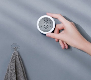 Bezprzewodowy czujnik Temperatury Wilgotności z wyświetlaczem ZIGBEE TUYA