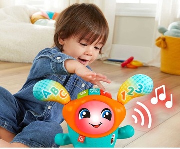 ИНТЕРАКТИВНАЯ ТАНЦЕВАЛЬНАЯ игрушка для DJ FISHER PRICE