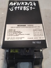 Перетворювач напруги 1449522 scania r114 la4x2na 380 Ціна, фото thumb