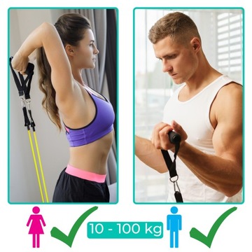 ЭНЕРГЕТИКИ ДЛЯ УПРАЖНЕНИЙ WORKOUT BANDS PRO SET ДО 100 КГ ВЫСОКОГО КАЧЕСТВА
