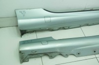 Накладка  порог левая правая порог цвет 762 mercedes sl r230 Цена, фото thumb