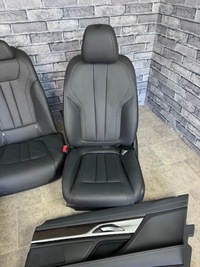 фото thumb №5, Комплект сидіння диван обшивки тунель bmw 7 g12 leder dakota schwarz
