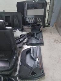 фото thumb №8, Mercedes w220 рестайлинг 02- сиденья обивка обшивки средство комплект