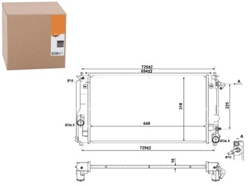 фото thumb №12, Радіаторів двигуна nrf 53894 1640022060