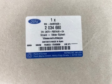 фото thumb №3, Ford mondeo mk5 ущільнення захист двері лівий перед 2014-2022